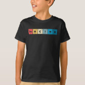 Fencing Periodic Elements Nerd Funny Chemical T-shirt (Voorkant)