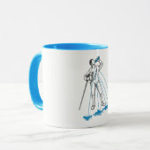 FENCING POST WORKOUT HUMOR MOK (Voorkant links)