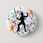 FENCING RONDE BUTTON 5,7 CM (Voorkant)