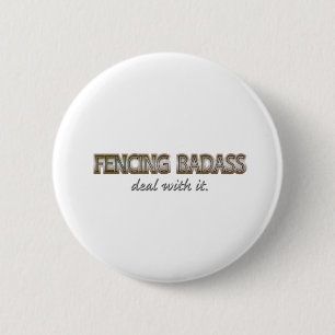 FENCING RONDE BUTTON 5,7 CM