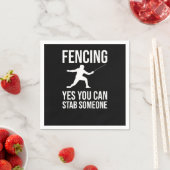 Fencing Saber Folie Sword Fencer Servet (Insitu)