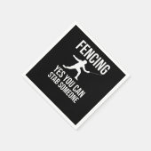 Fencing Saber Folie Sword Fencer Servet (Hoek)