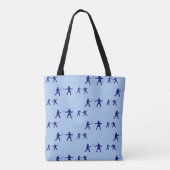 Fencing Silhouettes bag Tote Bag (Achterkant)