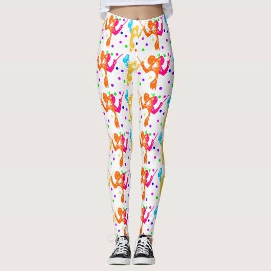 FENCING SPORT LEGGINGS (Voorkant)