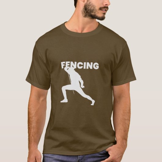 Fencing Warrior T-shirt (Voorkant)
