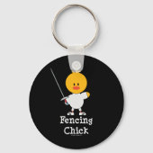 FencingChick Sleutelhanger (Voorkant)