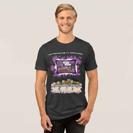 Fender Bender | Get Well Tri-Blend Shirt (Voorkant volledig)