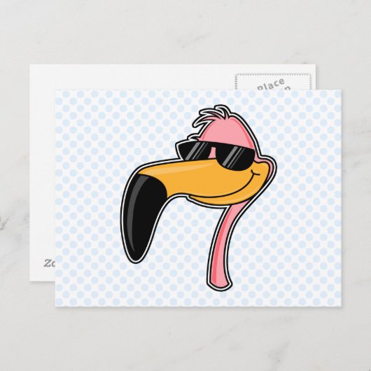 Fender Flamingo Briefkaart (Voorkant / Achterkant)