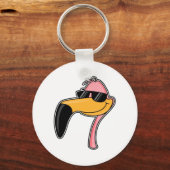 Fender Flamingo Sleutelhanger (Voorkant)