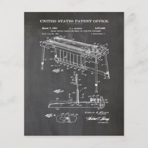 Fender Steel Guitar Patent - Cute Guitar Lover Gif Flyer