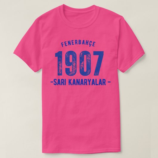 Fenerbahce 1907 t-shirt (Design voorkant)