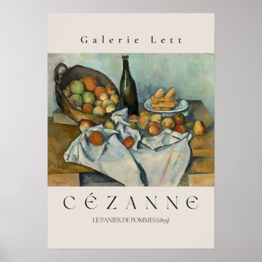 Feng Shui Abundance & Harvest | Paul Cezanne Poster (Voorkant)