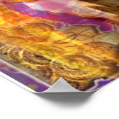 Feng Shui Abundance Horse by Deprise Poster (Hoek)