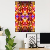 Feng Shui Abundance Horse by Deprise Poster (Thuiskantoor)