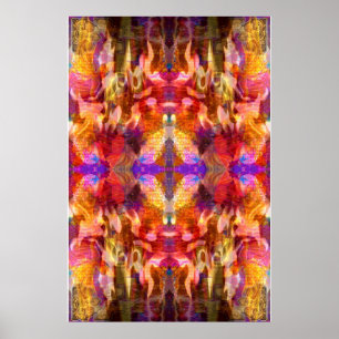 Feng Shui Abundance Horse by Deprise Poster