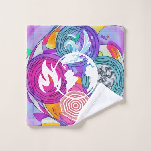 Feng Shui Bad Handdoek (Wasdoekje)