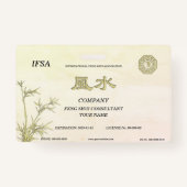 Feng Shui Badge (Voorkant)