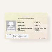 Feng Shui Badge (Achterkant)