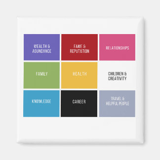 Feng Shui Bagua Magnet