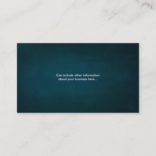 Feng Shui Bagua/Pakua en Lucky bamboo Visitekaartje (Achterkant)