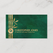 Feng Shui Bagua/Pakua en Lucky bamboo Visitekaartje (Voorkant)