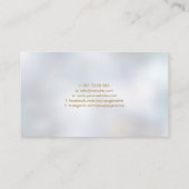 Feng Shui Bagua/Pakua Lotus mandala Visitekaartje (Achterkant)