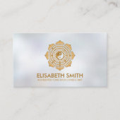 Feng Shui Bagua/Pakua Lotus mandala Visitekaartje (Voorkant)