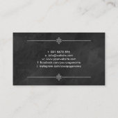 Feng Shui Bagua Pakua Lotus Petals Visitekaartje (Achterkant)