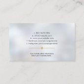 Feng Shui Calligraphy Symbol Lucky Bamboo Visitekaartje (Achterkant)