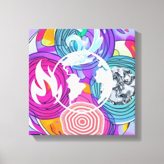 Feng Shui Canvas Afdruk (Voorkant)