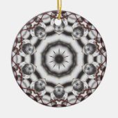 Feng Shui Crystal Kaleidoscope kerstversiering Keramisch Ornament (Voorkant)