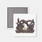 Feng Shui Dragon & Phoenix Magneet (Voorkant / Achterkant)