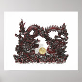 Feng Shui Dragon & Phoenix Poster (Voorkant)