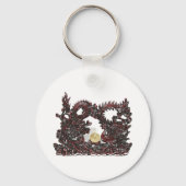 Feng Shui Dragon & Phoenix Sleutelhanger (Voorkant)