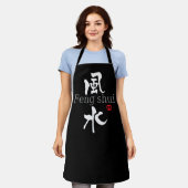 Feng shui-KANJI Schort (Gedragen)