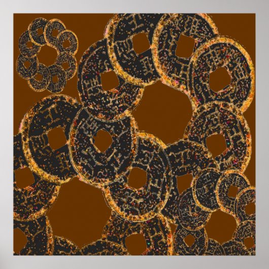 FENG SHUI-MUNTEN POSTER (Voorkant)