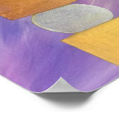 Feng Shui Tri-kleurige 5 Element Pagoda Poster (Hoek)