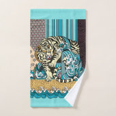 Feng Shui White Tiger Bad Handdoek (Handdoek)