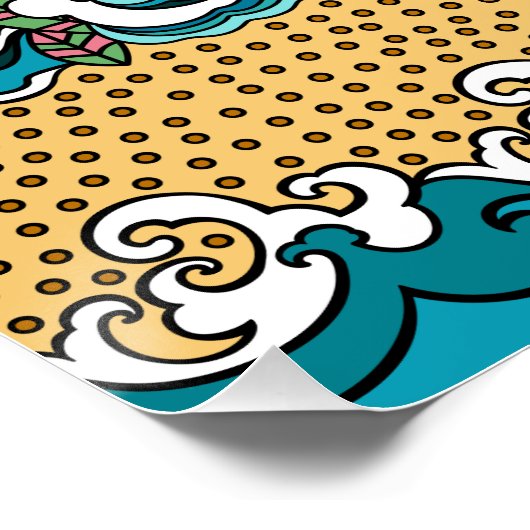 Feng Shui White Tiger Poster (Hoek)