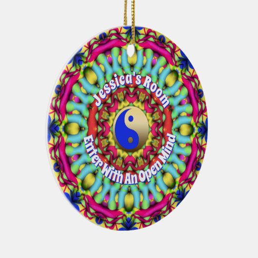 Feng Shui Yin Yang Mandala Room Hanging Ornament (Rechts)