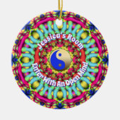 Feng Shui Yin Yang Mandala Room Hanging Ornament (Voorkant)