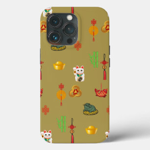 Fengshui Good Luck, Money and Abundance Symbols Case-Mate iPhone Case