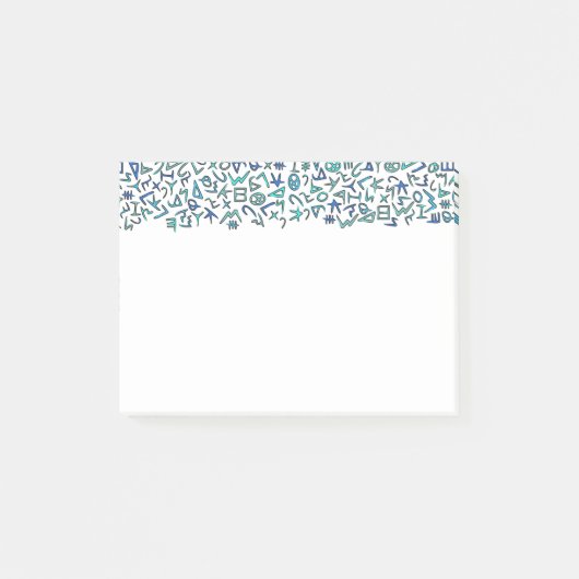 Fenicisch Post-it® Notes (Voorkant)