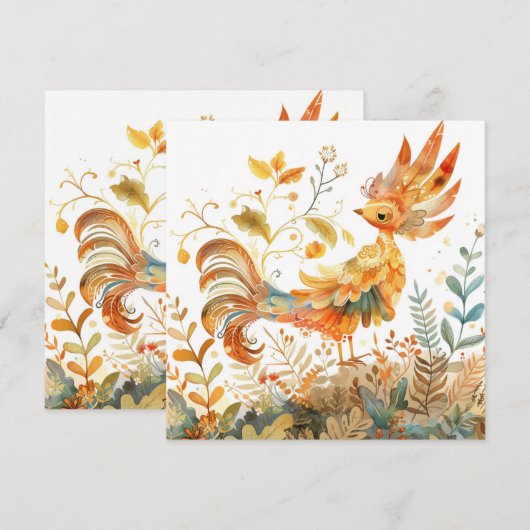 Feniks Billy kaart (Voorkant / Achterkant)