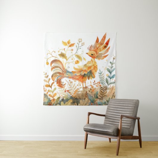 Feniks Billy wandkleed (In situ)