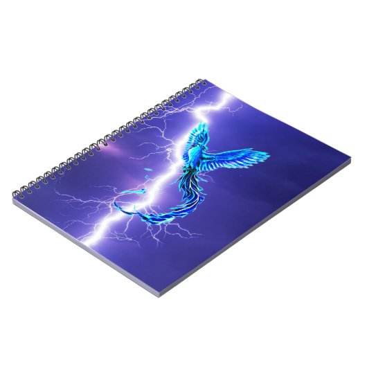 fenix en blikseminslag notitieboek (Linkerzijde)