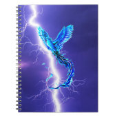 fenix en blikseminslag notitieboek (Voorkant)