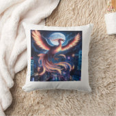 Fênix flamejante Almofada Kussen (Deken)