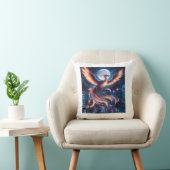 Fênix flamejante Almofada Kussen (Stoel)