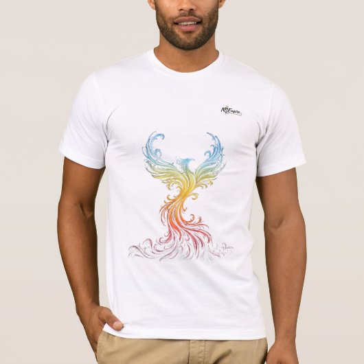 Fenix-ontwerp T-shirt (Voorkant)
